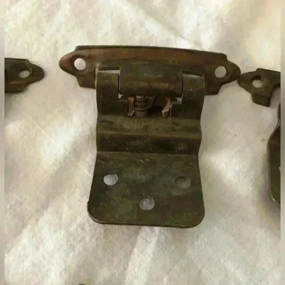 vtg lot of 8 door hinges - Picture 6 of 15